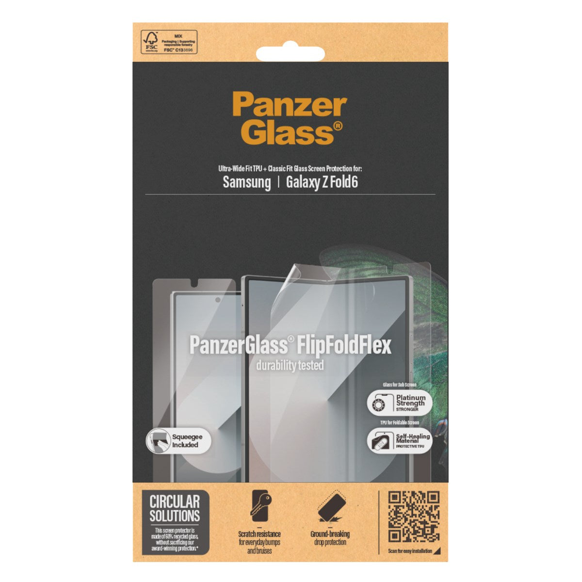 PanzerGlass® Screen Protector Samsung Galaxy Z Fold6 | Glass & Film